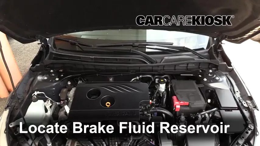 2019 Nissan Altima S 2.5L 4 Cyl. Brake Fluid Add Fluid